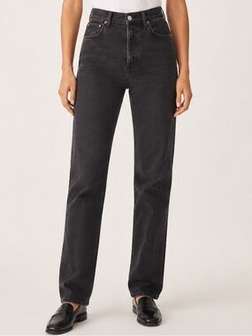 Denim Forum Arlo High Rise Straight Leg 28L (Size 26)